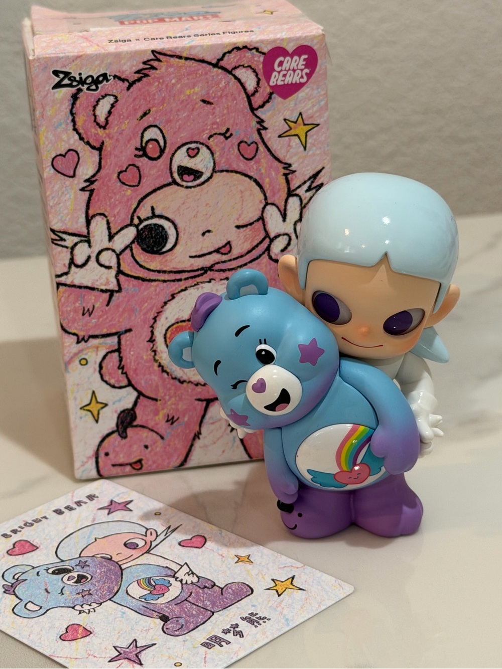 Pop Mart Care Bears Zsiga Dream Bright Figure NWT